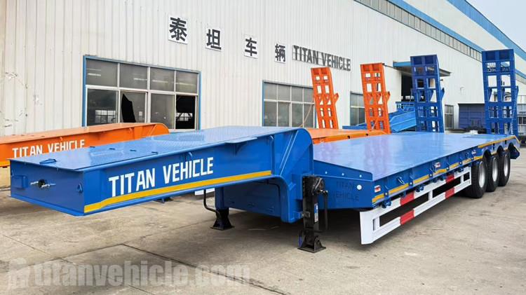 40Ft Low Bed Trailer for Sale in Ghana