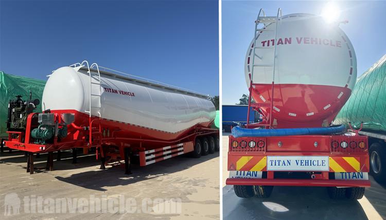 W Shape Cement Tanker Trailer for Sale in Senegal