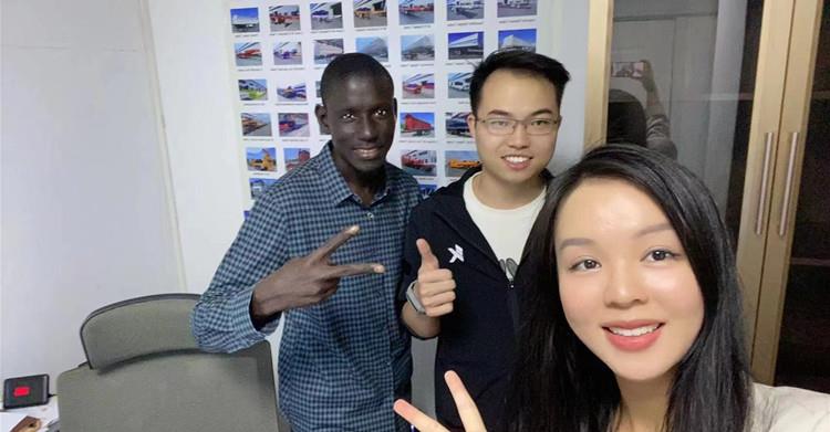 Senegalese Customer Visit TITAN to Buy Cement Tanker