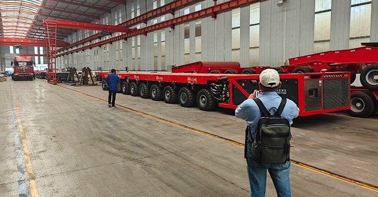 Spmt Transporter Trailer for Sale in Saudi Arabic