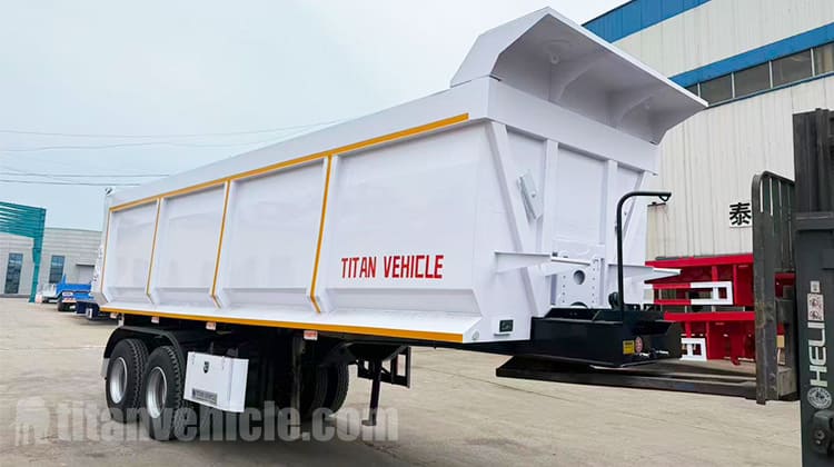 35 CBM Tractor Tipper Trailer for Sale in Congo