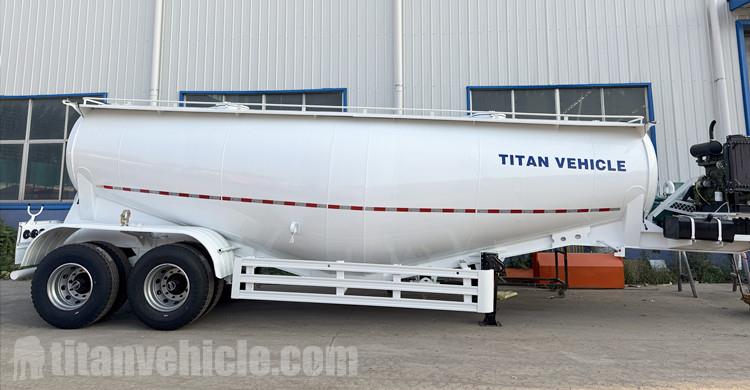 2 Axle Dry Bulk Tanker Trailer for Sale in Ghana
