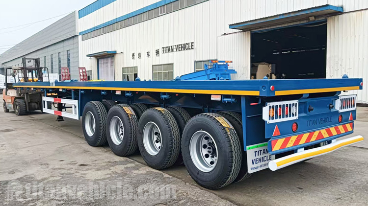 4 Axle Flatbed Trailer for Sale Near Me in Mozambique