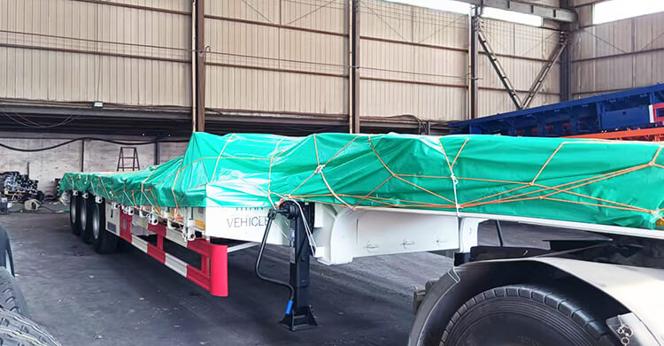 3 Axle Lowbed Truck Trailer for Sale in Nigeria