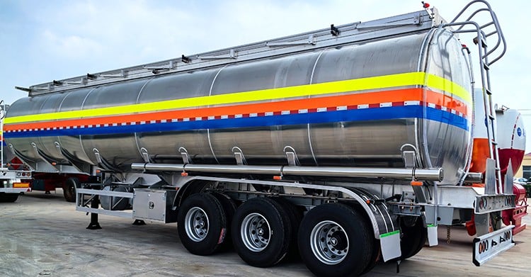 Aluminum Tanker Trailer for Sale in Zambia