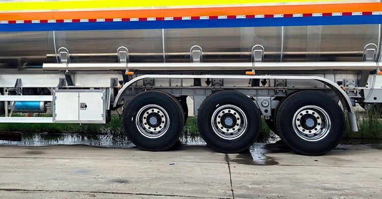 Aluminum Tanker Trailer for Sale in Zambia