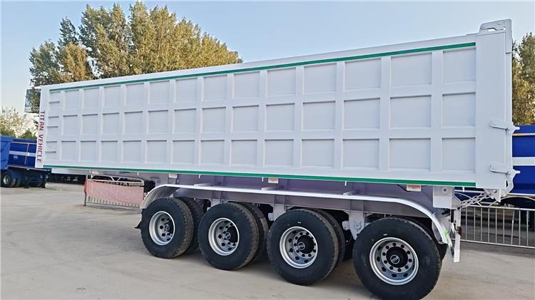 4 Axle Dump Trailer Price for Sale In Sierra Leone 