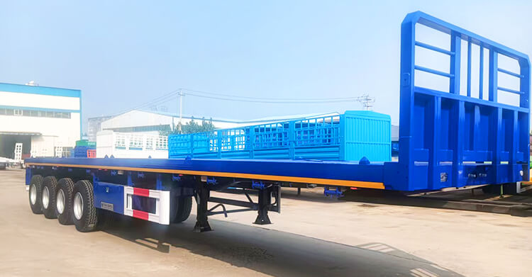 4 Axle Semi Flatbed Trailer for Sale in Zambia