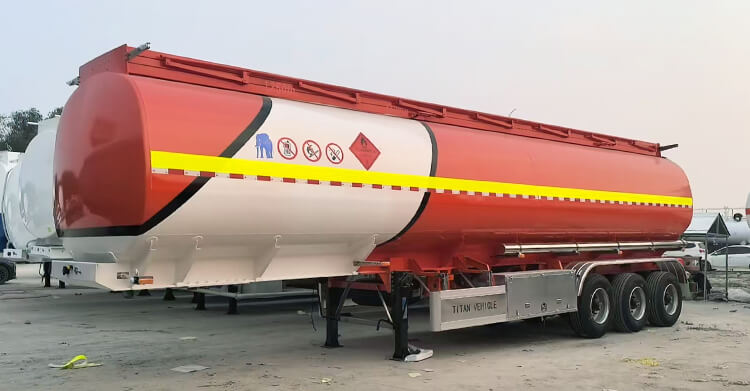 3 Axle Fuel Tanker Trailer for Sale in Uganda