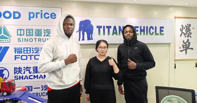 Nigerian Customers Visit TITAN to Purchase Detach Trailer