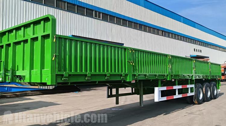 Tri Axle Dropside Trailer for Sale in Algeria