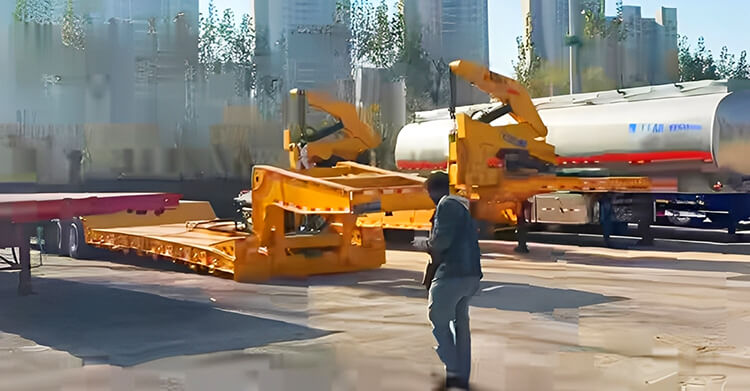 4 Axle Detachable Gooseneck Trailer for Sale in Kenya