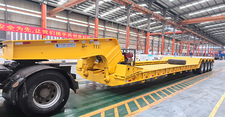4 Axle Detachable Gooseneck Trailer for Sale in Kenya