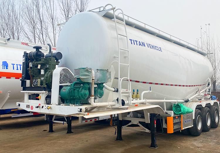 3 Axle Bulk Cement Tanker for Sale in Senegal