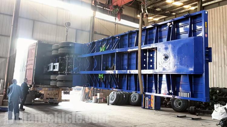 4 Axle Flatbed Trailer for Sale Near Me in Ghana