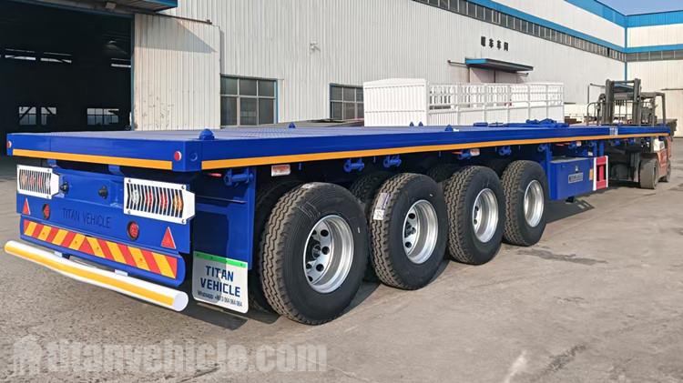 4 Axle Flatbed Trailer for Sale Near Me in Ghana