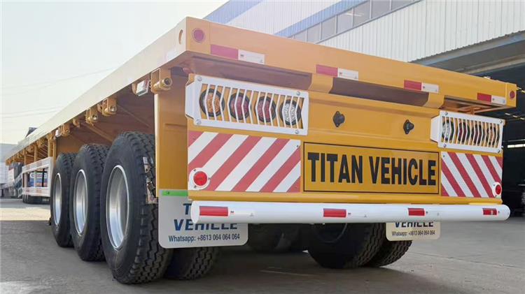 Tri Axle Trailer Price for Sale In Brazil