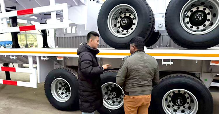 Superlink Flat Deck Trailer for Sale in Senegal