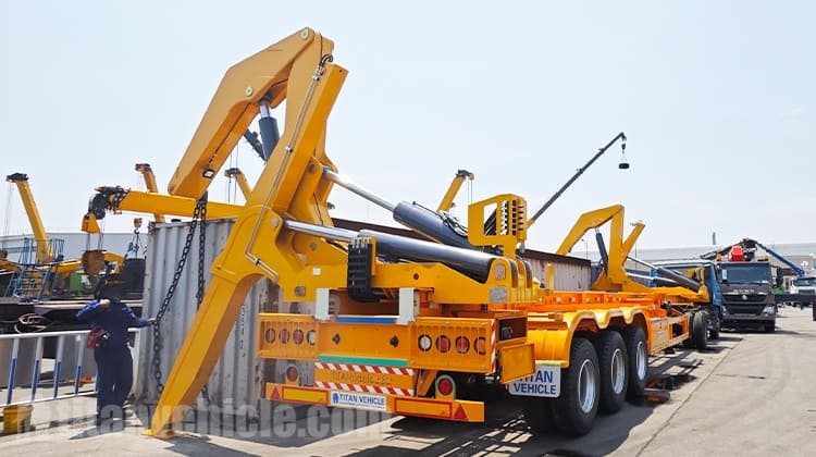 40Ft Container Side Loader Trailer for Sale in Papua New Guinea