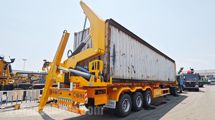 40Ft Container Side Loader Trailer for Sale in Papua New Guinea