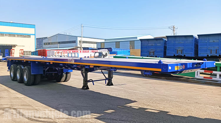 Tri Axle Flatbed Trailer for Sale in Mali