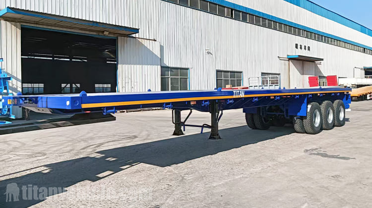 Tri Axle Flatbed Trailer for Sale in Mali