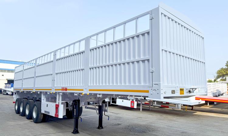4 Axle Fence Cargo Semi Trailer for Sale in Senegal
