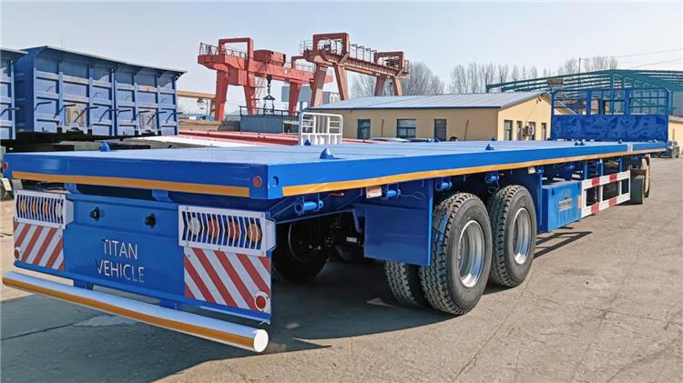 2 Axle Flatbed Trailer for Sale In Tanzania