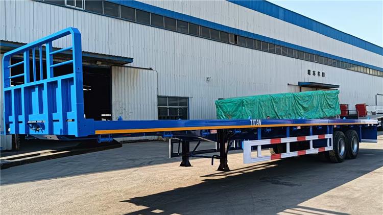 2 Axle Flatbed Trailer for Sale In Tanzania