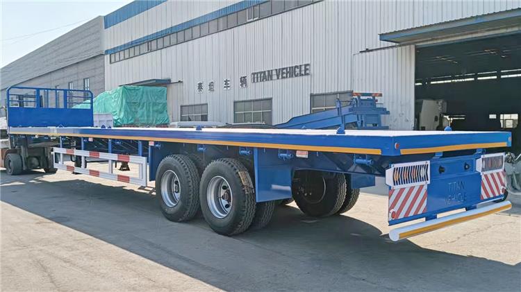 40ft Flatbed Trailer for Sale In Tanzania 