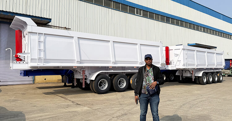4 Axle Dump Semi Trailer for Sale in Jamaica