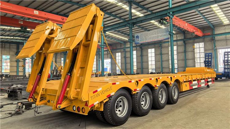 100 Ton Low Bed Trailer for Sale In Benin