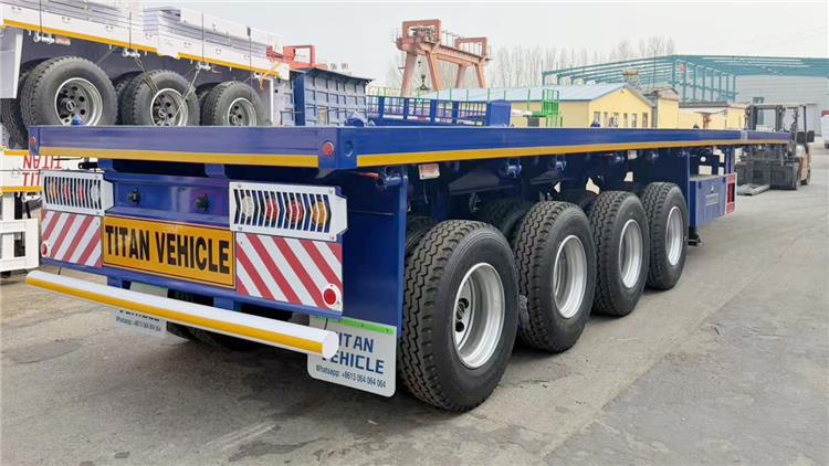 4 Axle Flatbed Trailer for Sale In Mali