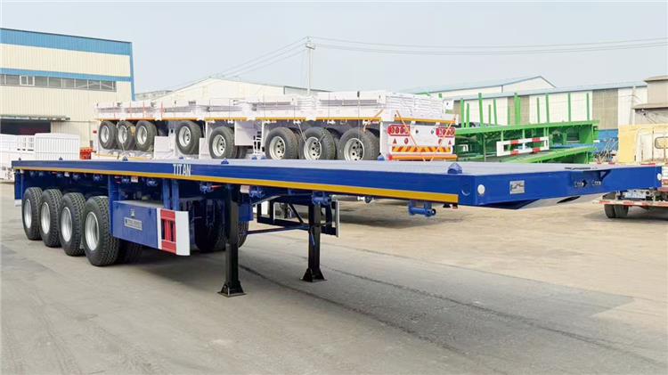 4 Axle Flatbed Trailer for Sale In Mali
