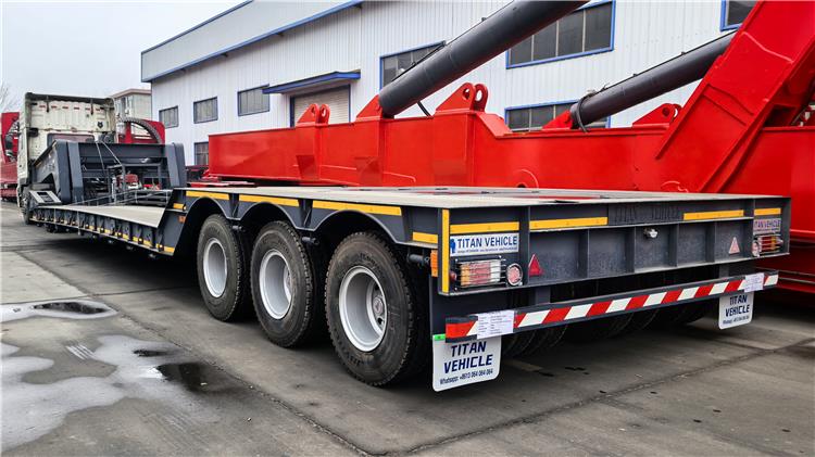 3 Line 6 Axle Detachable Gooseneck Trailer for Sale In Mali