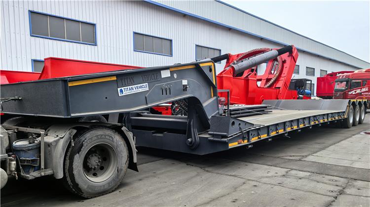 3 Line 6 Axle Detachable Gooseneck Trailer for Sale In Mali