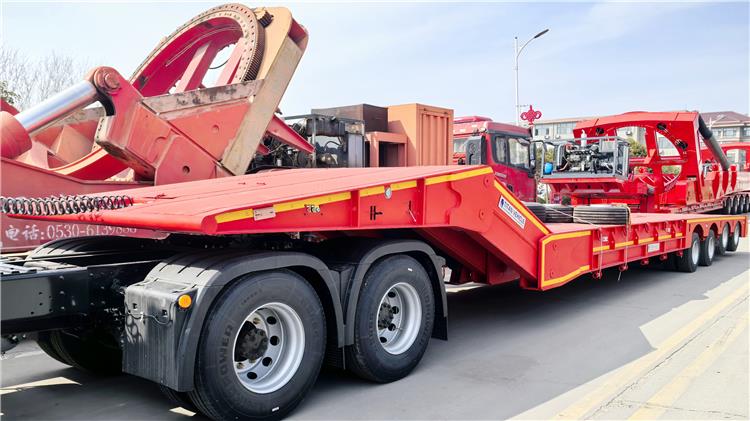 4 Axle Folding Gooseneck Trailer for Sale In Guam