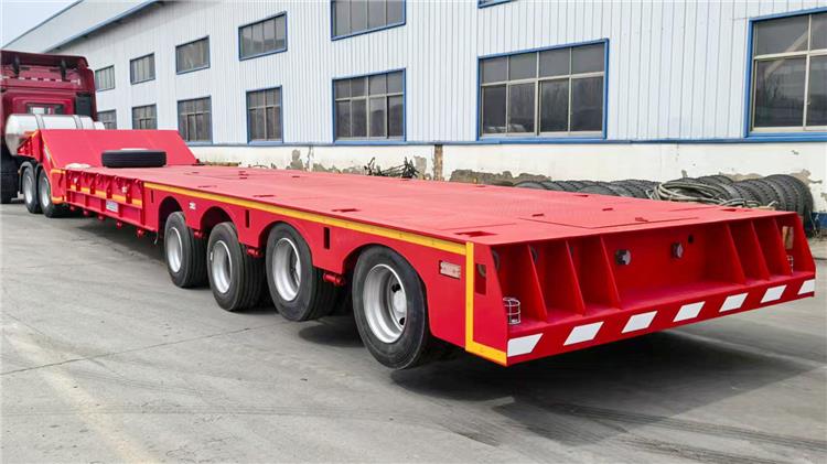 4 Axle Folding Gooseneck Trailer for Sale In Guam