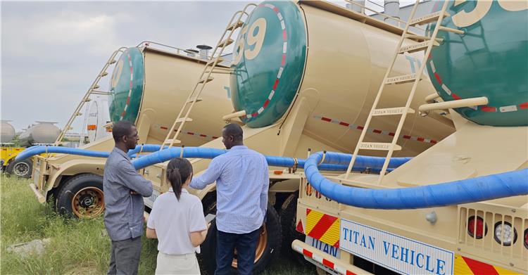 4 Axle Cement Tanker Trailers for Sale In Zimbabwe
