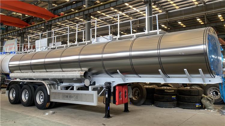 Aluminum Tanker Trailer for Sale in Mali