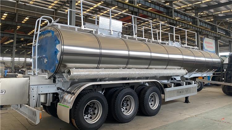Aluminum Tanker Trailer for Sale in Mali