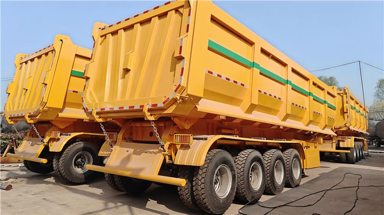 4 Axle Dump Semi Trailer for Sale In Congo