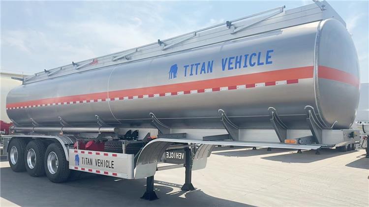 45000 Liters Aluminum Tanker Trailer for Sale In Costa Rica