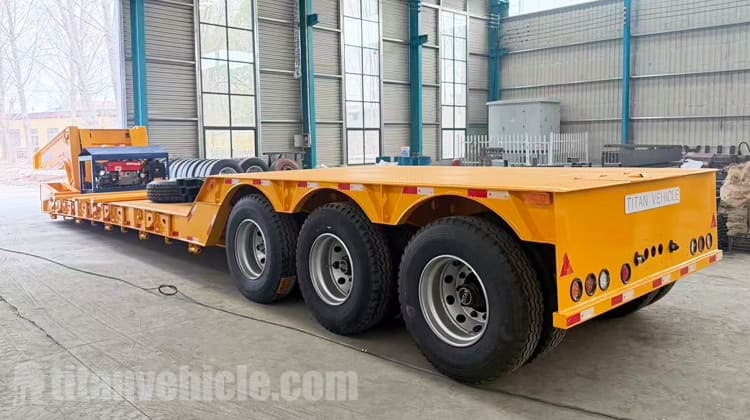 3 Axle Lowboy Gooseneck Trailer for Sale in Mexico