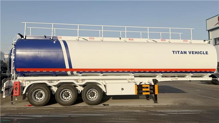 3 Axle 45000 L Fuel Tanker Trailer for Sale In Mali