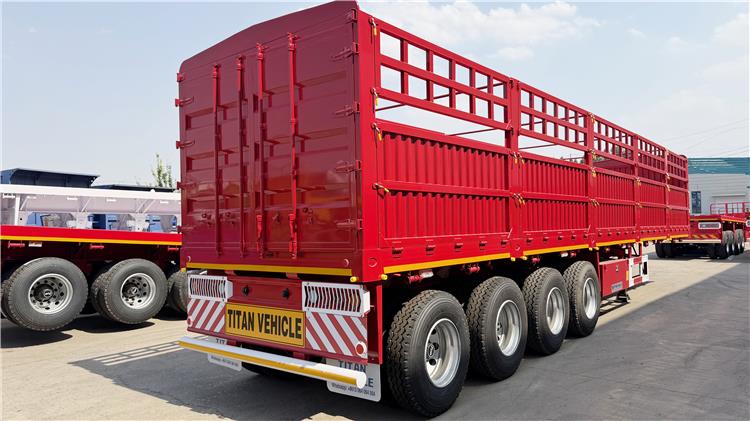 4 Axle Fence Semi Trailer for Sale In Guinea
