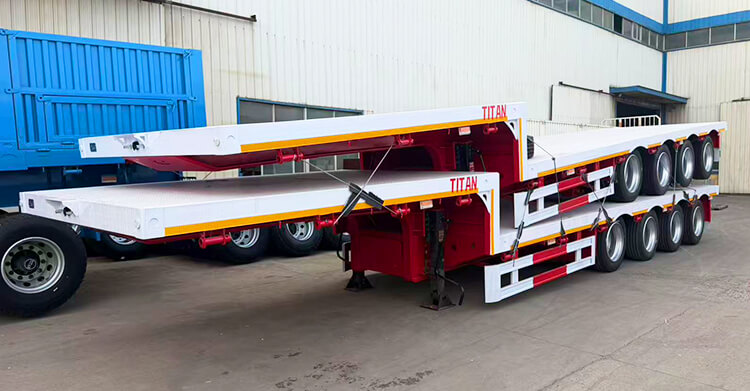 3 Axle 40 Ft Step Deck Trailer for Sale in Guyana