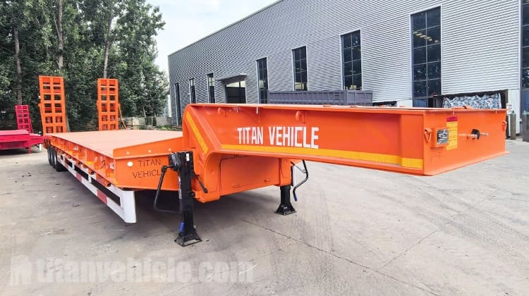 40 Feet Low Bed Trailer for Sale in Zambia