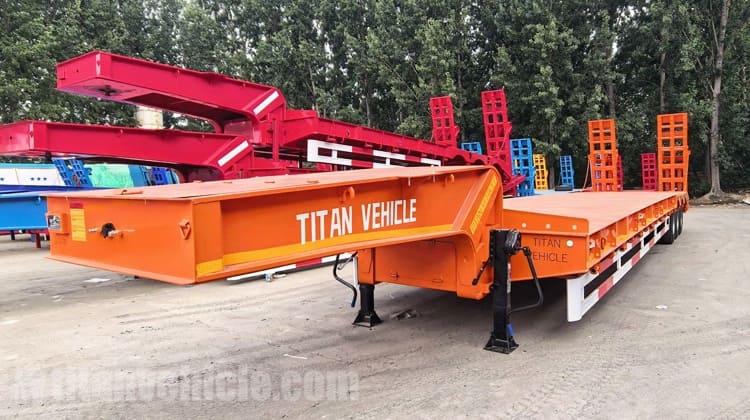 40 Feet Low Bed Trailer for Sale in Zambia