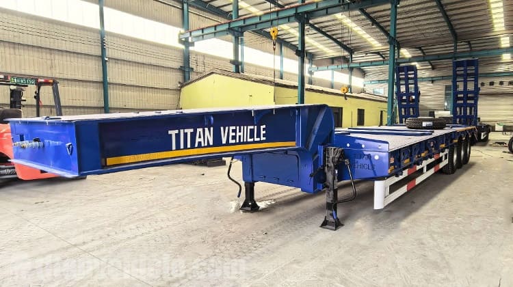 Tri Axle Low Loader Trailer for Sale in Panama